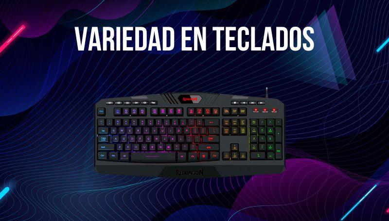 Variedad en teclados