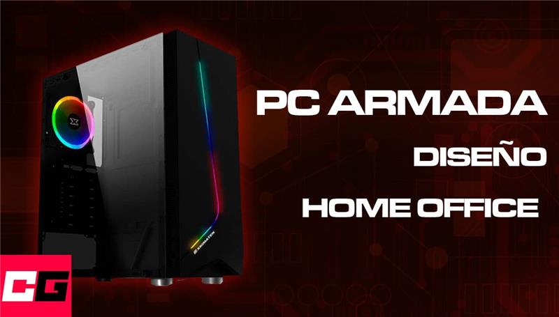 PC para home office armada - PC para diseño armada