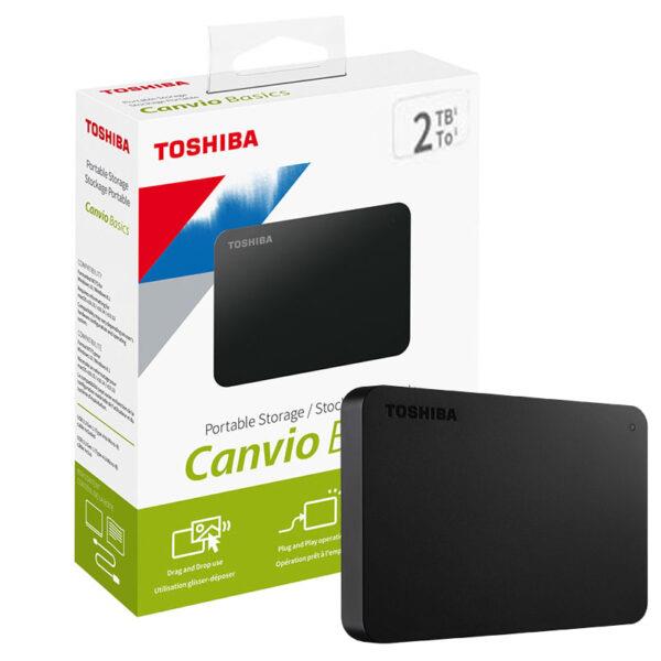 Disco Externo 2TB Toshiba Canvio Black 3.0