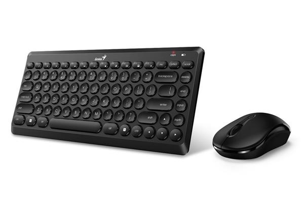 Teclado+Mouse Genius LuxeMate Q8000 BLK