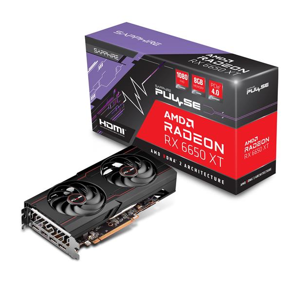 Placa de Video AMD Radeon Sapphire Pulse RX 6650 XT 8GB GDDR6
