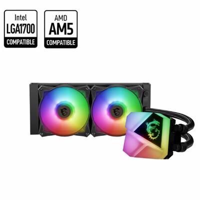 CPU WATER COOLER 240MM MSI MAG CORELIQUID C240 ARGB