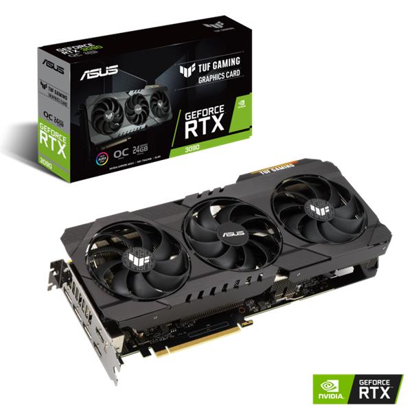 Placa de Video Asus RTX 3090 TUF OC GAMING 24GB GDDR6X