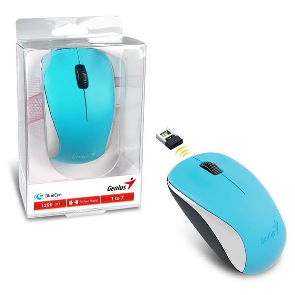 MOUSE GENIUS NX 7000 BLUE WIRELESS NEW G5