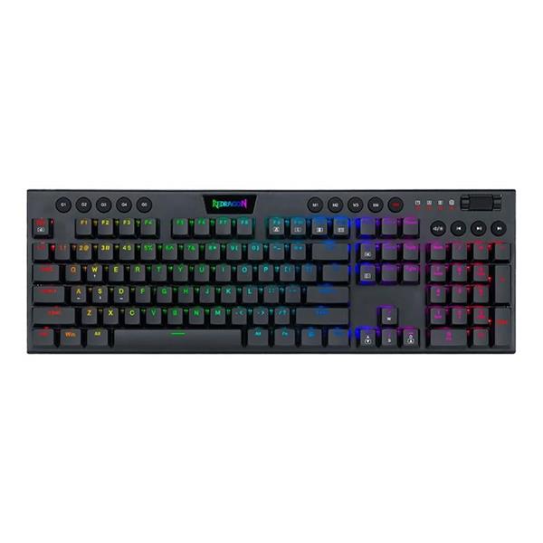 TECLADO MECANICO REDRAGON K618 HORUS FS SP RGB RED SWITCHES