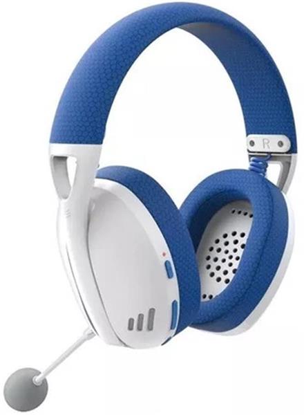 AURICULAR C/MIC REDRAGON IRE H848B WHITE/BLUE