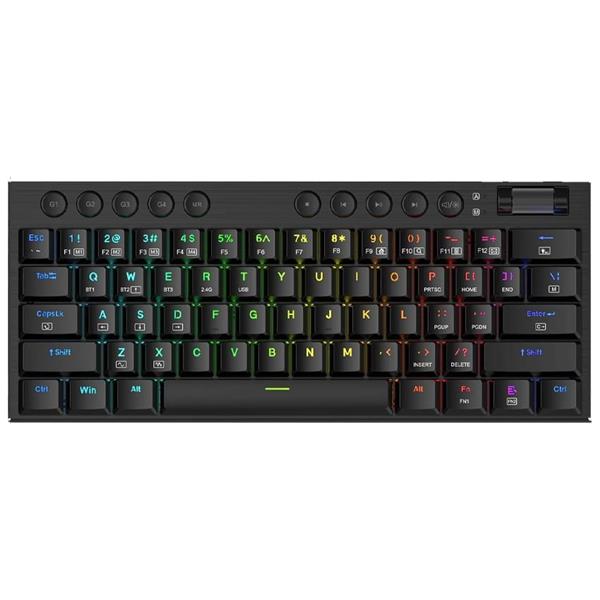Teclado Mecanico Inalambrico Redragon K632 Horus Mini PRO RGB Red Switches - Ingles