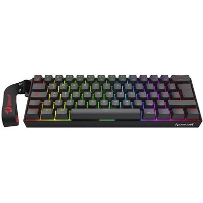 Teclado Mecanico 60% Redragon Fizz K617RGB-MP SP Magnetic Black