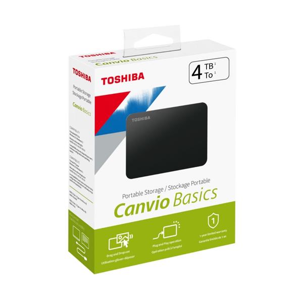 Disco Externo 4TB Toshiba Canvio Basics