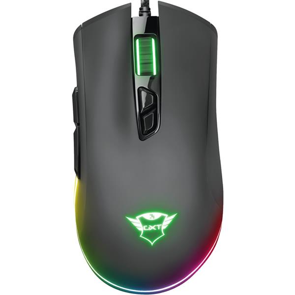 Mouse Optico Trust Qudos RGB GXT 900