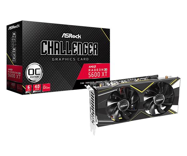 OUTLET - Placa de Video Asrock RX 5600 XT CHALLENG
