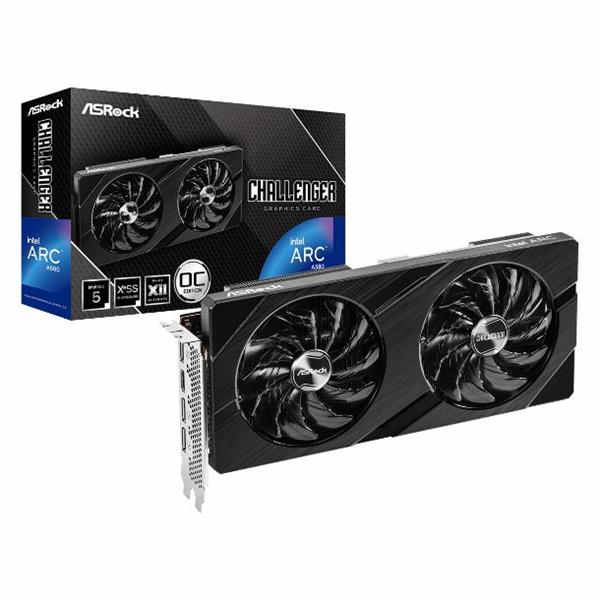 PLACA DE VIDEO ASROCK INTEL ARC B570 CHALLENGER 10GB GDDR6 OC