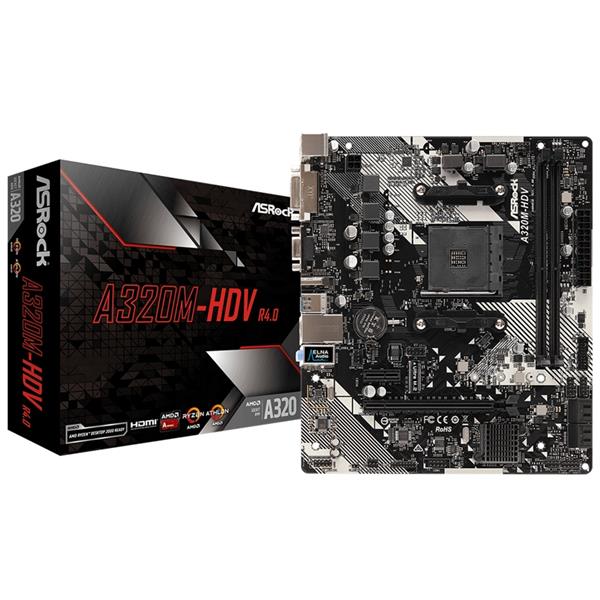 Motherboard Asrock A320M - HDV R4.0 AM4