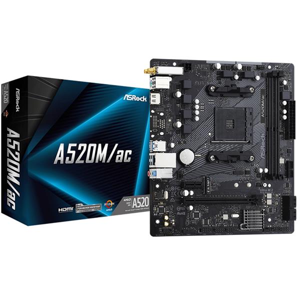 Motherboard Asrock A520M-AC WIFI AM4