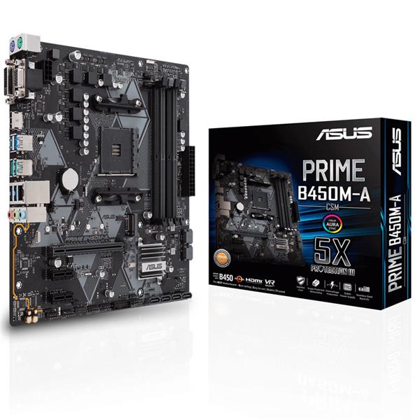 Motherboard Asus B450M-A CSM Prime AM4