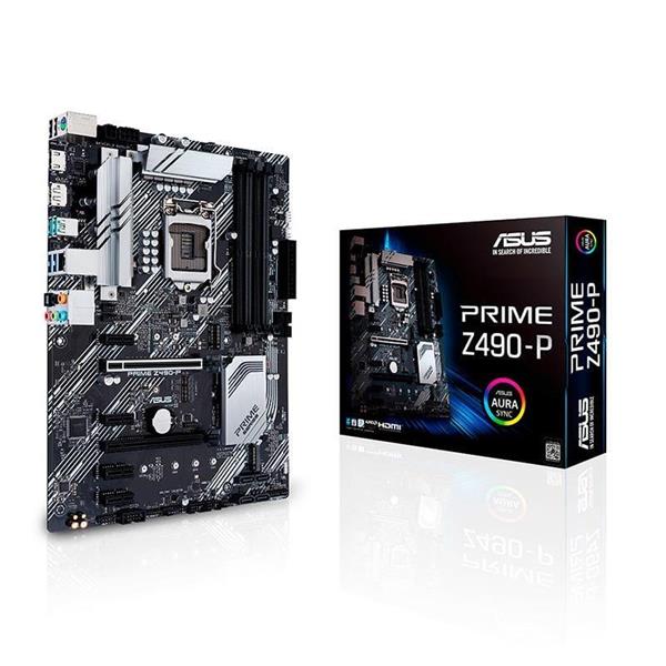 O U T L E T - Motherboard Asus Z490-P Prime 1200 - GARANTIA 3 MESES  SOLO DECIMA GENERACION