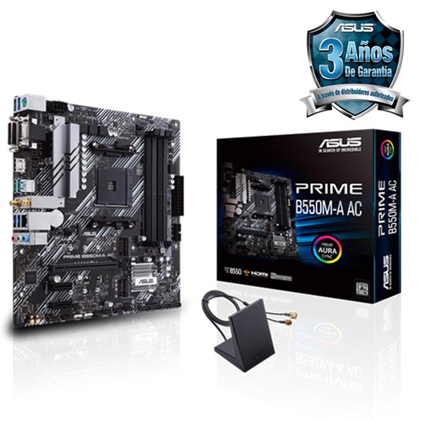 MOTHERBOARD ASUS B550M-A AC PRIME AM4