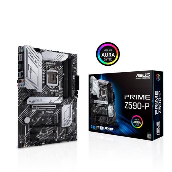 O U T L E T - MOTHERBOARD ASUS PRIME Z590-P 1200 - GARANTIA 3 MESES