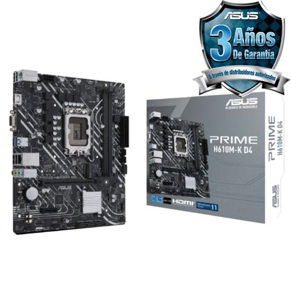 MOTHERBOARD ASUS PRIME H610M-K 1700 DDR4