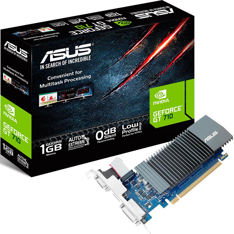 Placa de Video Asus GT 710 1Gb LP GDDR5