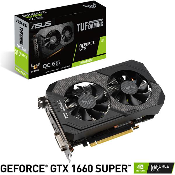 Placa de Video Asus Nvidia GeForce Super TUF GTX 1