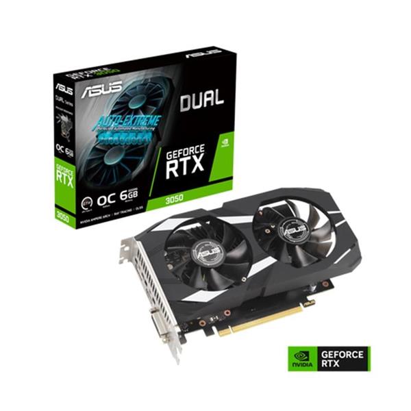 Placa de Video ASUS NVIDIA® GeForce RTX™ 3050 DUAL