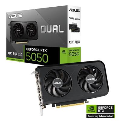 Placa de Video Asus Nvidia Geforce RTX 5050 Dual 8
