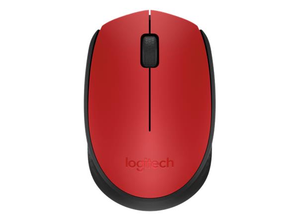 Mouse Logitech M170 Inalambrico Rojo