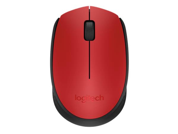 Mouse Logitech M170 Inalambrico Rojo