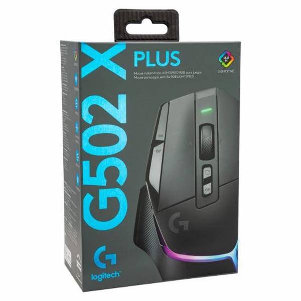MOUSE LOGITECH G502 X PLUS BLACK