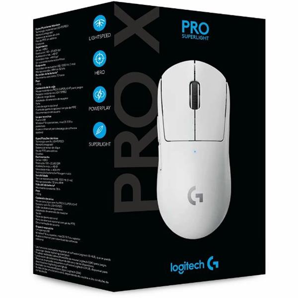 MOUSE LOGITECH G PRO X SUPERLIGHT 2 WHITE