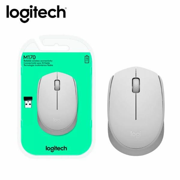 Mouse Logitech M170 Inalambrico Blanco