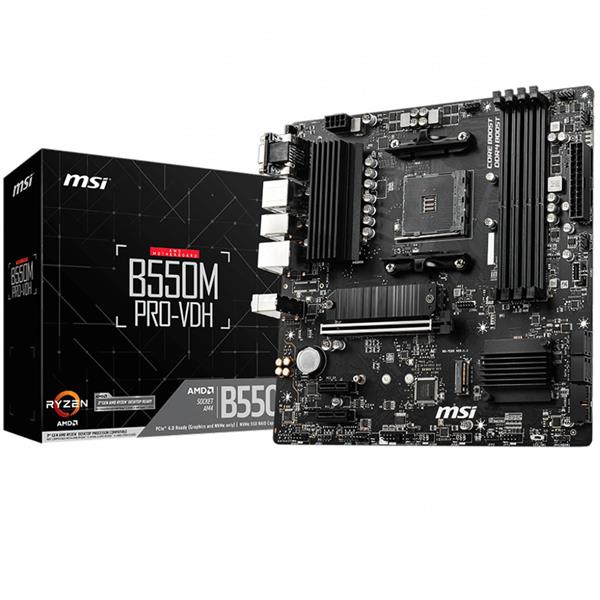 MOTHERBOARD MSI B550M PRO VDH AM4