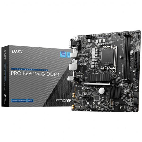 Motherboard MSI PRO B660M-G DDR4 1700