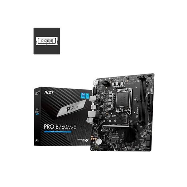 Motherboard MSI PRO B760M-E DDR5 S1700