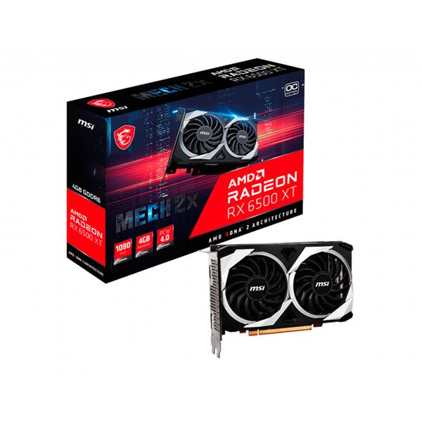 Placa de Video MSI AMD Radeon RX 6500 XT MECH Dual