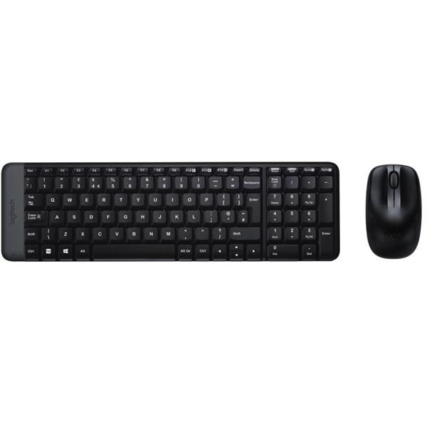 COMBO TECLADO Y MOUSE LOGITECH MK220 INALAMBRICO