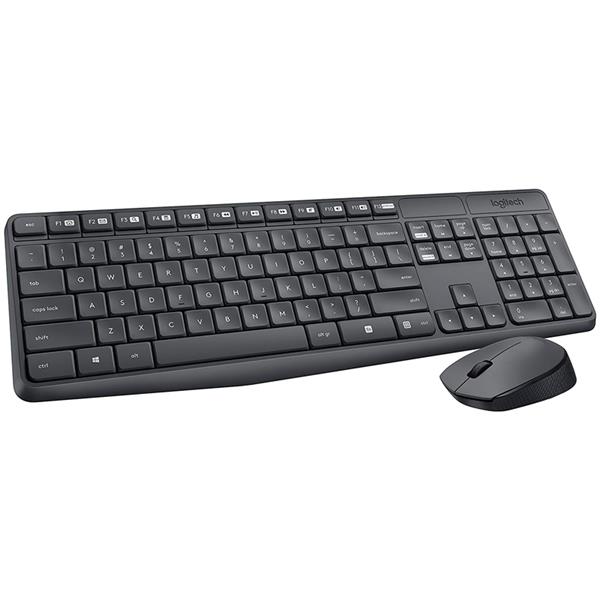 Combo Teclado Y Mouse Logitech MK235 Inalambrico