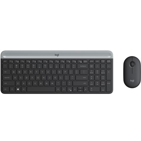 Combo Teclado y Mouse Logitech MK470 Slim Wireless