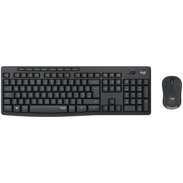 Combo Teclado Y Mouse Logitech MK295 Silent Inalambrico