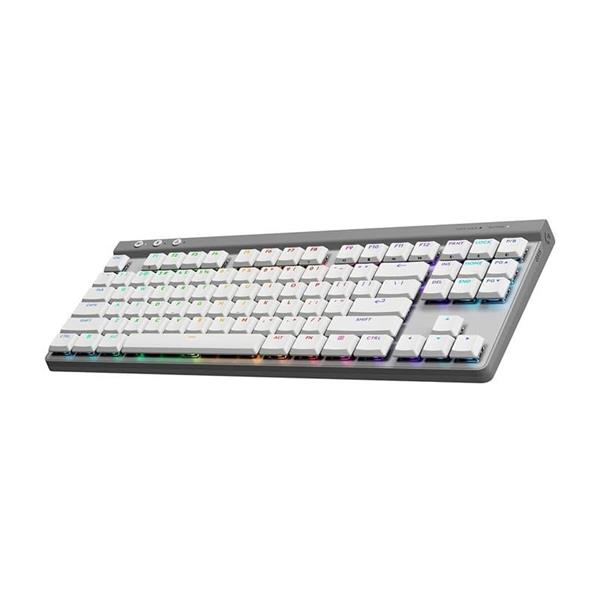 Teclado Logitech G515 TKL Mecanico Lightspeed White - English