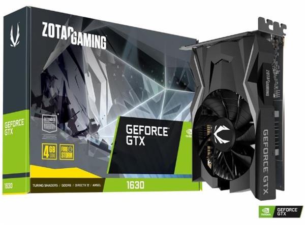 Placa de Video Zotac NVIDIA® GeForce GTX 1630 4GB GDDR6