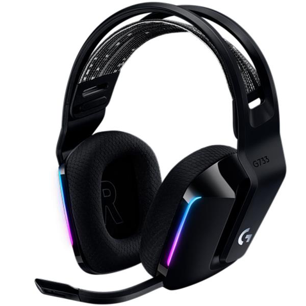 AURICULAR LOGITECH G733 BLACK RGB WIRELESS