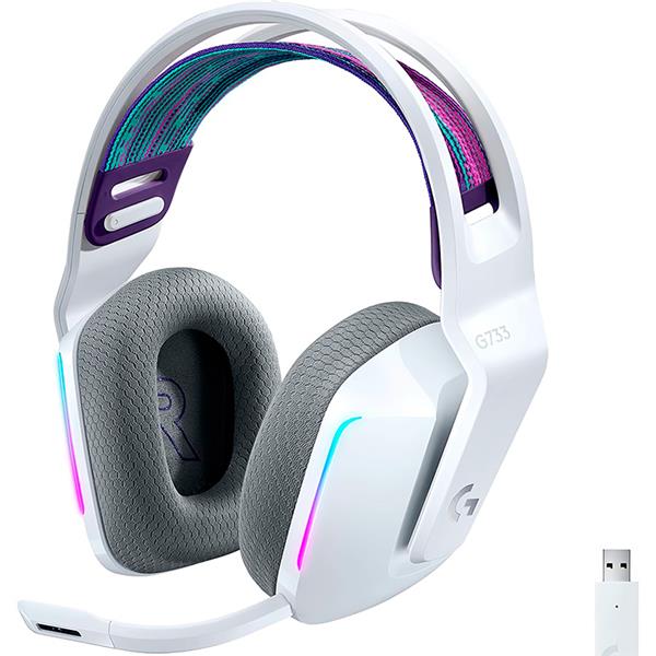 AURICULAR LOGITECH G733 WHITE RGB WIRELESS