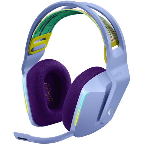 Auricular Logitech G733 Lila RGB Wireless