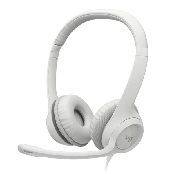 AURICULAR LOGITECH H390 USB WHITE