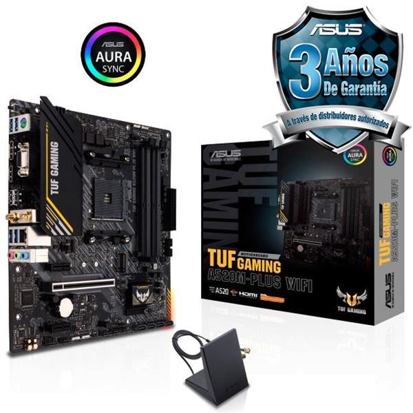 MOTHERBOARD ASUS A520 PLUS TUF GAMING WIFI AM4