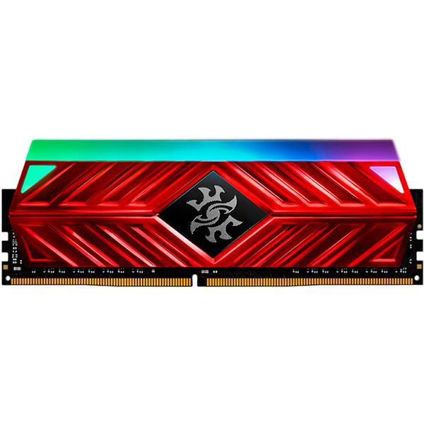 Memoria Ram 8Gb 3200 Ddr4 Adata Xpg Spectrix D41 RGB RED