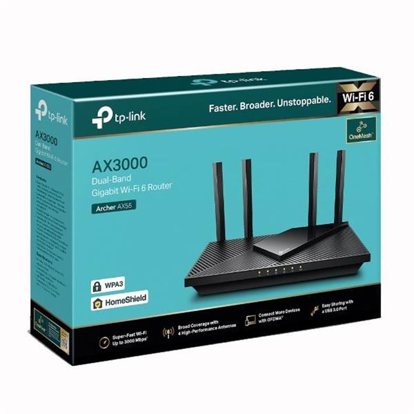 Router WIFI Tp-Link Archer AX55 AX3000 Dual Band A