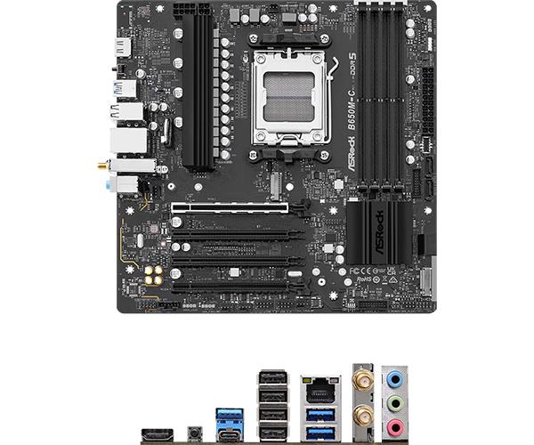 MOTHERBOARD ASROCK B650M-CW WIFI AM5 WIFI BULK